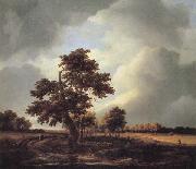 Jacob van Ruisdael Landscape with Shepherds and Peasants oil painting picture wholesale